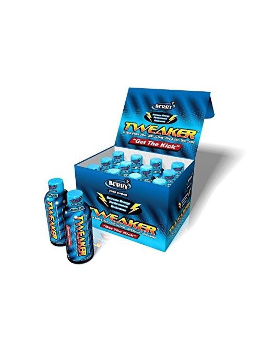 12x Tweaker Energy Extra Strength Berry Shot Liquid Drink Beverage Bulk Lot 2oz